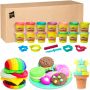 Hasbro Playdoh Sparkle And Bright Colour Pack B6380F03 - 9