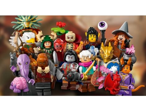LEGO Minifigurki - Dungeons and Dragons Komplet 12szt Minifigurek 71047 - 10
