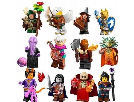 LEGO Minifigurki - Dungeons and Dragons Komplet 12szt Minifigurek 71047 - 7