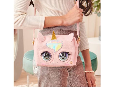 PURSE PETS GLAMICORN TOREBKA INTERAKTYWNA Z OCZAMI - 5