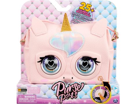 PURSE PETS GLAMICORN TOREBKA INTERAKTYWNA Z OCZAMI - 2