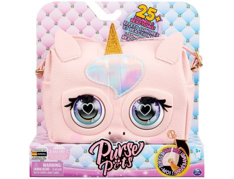 PURSE PETS GLAMICORN TOREBKA INTERAKTYWNA Z OCZAMI