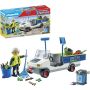 PLAYMOBIL SPRZĄTANIE MIASTA SAMOCHODEM ELEKTRYCZNYM - 3