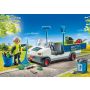 PLAYMOBIL SPRZĄTANIE MIASTA SAMOCHODEM ELEKTRYCZNYM - 6