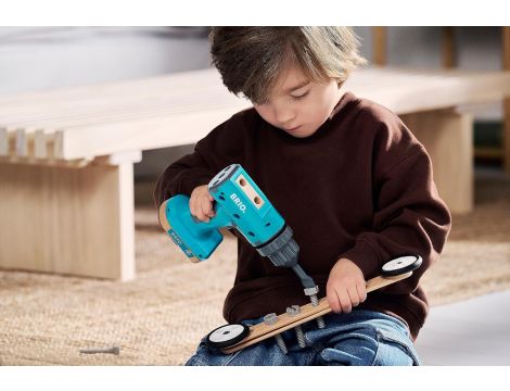 Zestaw BRIO BUILDER 34600 Wiertarka na baterie - 11