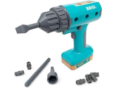 Zestaw BRIO BUILDER 34600 Wiertarka na baterie - 8