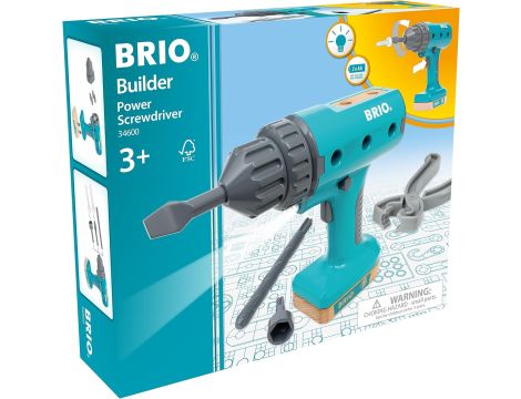 Zestaw BRIO BUILDER 34600 Wiertarka na baterie - 4