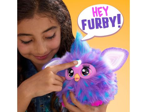 Furby interaktywna zabawka fioletowa - 3