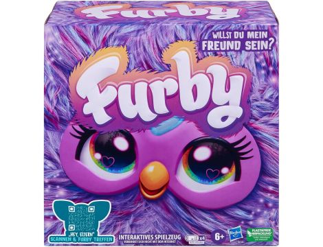 Furby interaktywna zabawka fioletowa - 7