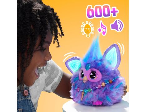 Furby interaktywna zabawka fioletowa - 4