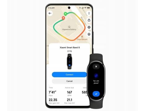 Smartband Xiaomi Mi Band 9 Amoled Wi-Fi Bluetooth 5 ATM Midnight Black - 4
