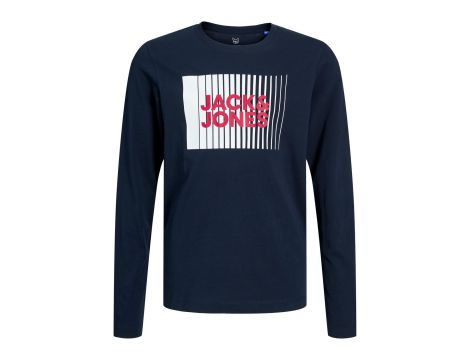 Jack&Jones Junior bluza dziecięca bawełna niebieski rozmiar 152