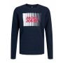 Jack&Jones Junior bluza dziecięca bawełna niebieski rozmiar 152 - 3