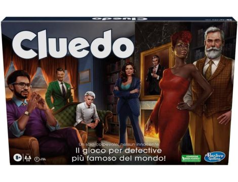 Hasbro Gaming Cluedo Classico Refresh gra w pudełko hasbro gaming - 4