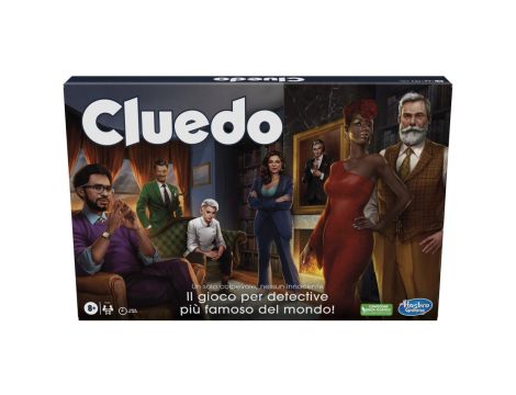 Hasbro Gaming Cluedo Classico Refresh gra w pudełko hasbro gaming