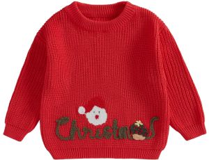 Dziecięcy sweter z haftem - image 2