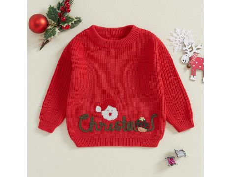 Dziecięcy sweter z haftem - 3