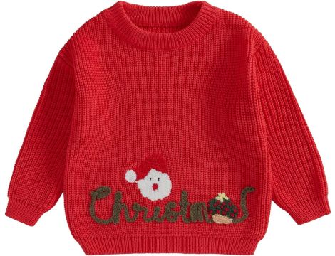 Dziecięcy sweter z haftem - 2