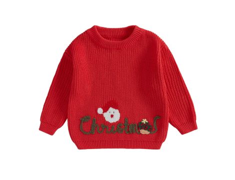 Dziecięcy sweter z haftem