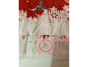 Bluza damska świąteczna rozmiar L czerwona - image 2