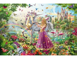 Beautiful Fairy in the Magic Forest 200 Pieces Children's Puzzle - image 2