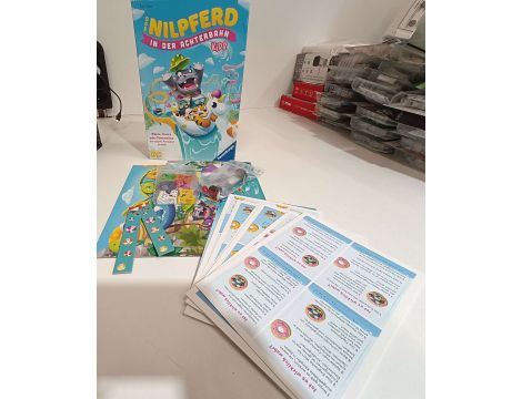 Gra planszowa HIPOPOTAM NA ROLLERCOASTERZE Ravensburger - 4