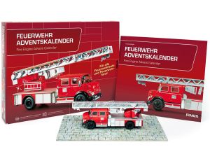 Kalendarz adwentowy Straż Pożarna Feuerwehr Fire Engine model - image 2