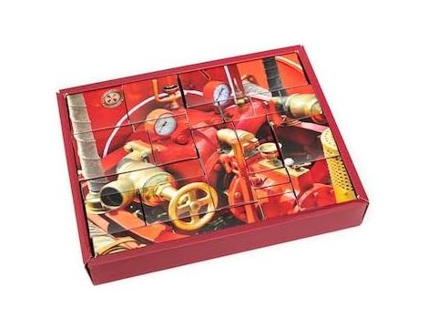 Kalendarz adwentowy Straż Pożarna Feuerwehr Fire Engine model - 4