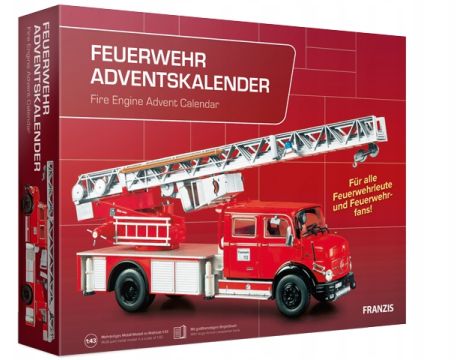 Kalendarz adwentowy Straż Pożarna Feuerwehr Fire Engine model - 6