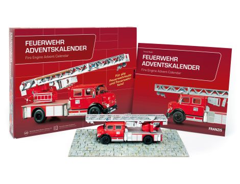 Kalendarz adwentowy Straż Pożarna Feuerwehr Fire Engine model