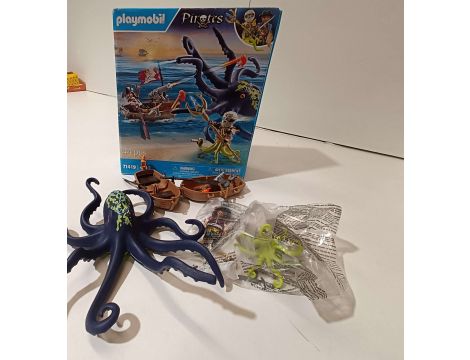 PLAYMOBIL PIRATES 71419 WALKA Z GIGANTYCZNĄ OŚMIORNICĄ - 4