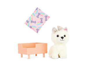 Przytulanka pies Pomeranian Chica