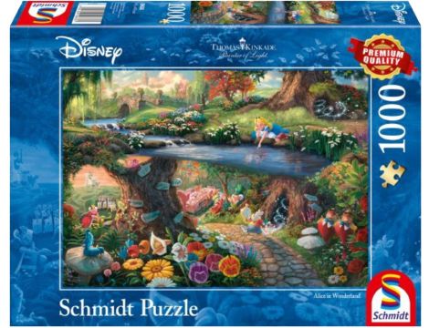 Puzzle 1000 elementów. Alicja w Krainie Czarów