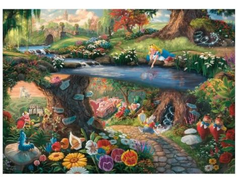 Puzzle 1000 elementów. Alicja w Krainie Czarów - 2