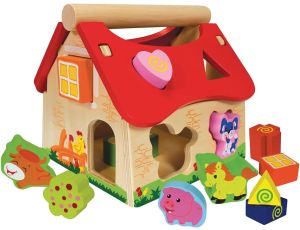Sorter Eichorn domek drewniany 18 x 17,5 x 18 cm - image 2