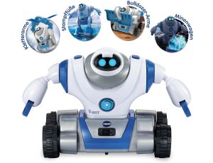VTech V-Bot – robot 5 w 1 z silnikami i ekscytującymi misjami - image 2