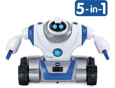 VTech V-Bot – robot 5 w 1 z silnikami i ekscytującymi misjami - 3