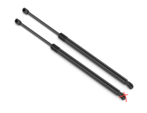 2 x Stabilus 020890 LIFT-O-MAT sprężyna gazowa 550 Newton 020890-SET czarna - image 2