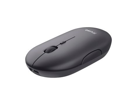 Mysz bezprzewodowa PUCK z Bluetooth lub 2,4 GHz czarna Trust