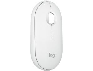 Mysz bezprzewodowa Logitech Pebble Mouse 2 M350s optyczna biała K14 - image 2