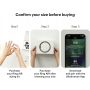 Smart ring Ultrahuman srebrny - 4