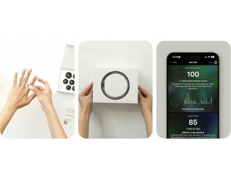 Ultrahuman Ring AIR-Smart Health Tracker Szary rozmiar 13 śledzenie snu - 3