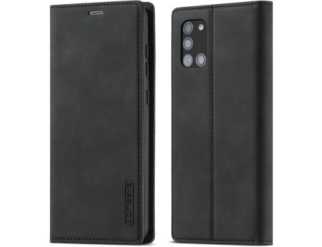 Etui Samsung Galaxy A51 składane skórzane z klapką czarny - 3