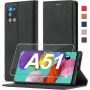 Etui Samsung Galaxy A51 składane skórzane z klapką czarny - 3