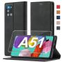 Etui Samsung Galaxy A51 składane skórzane z klapką czarny - 2