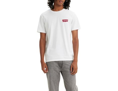 2-pak T-shirt męski rozmiar M biały i granatowy Levi's - 5
