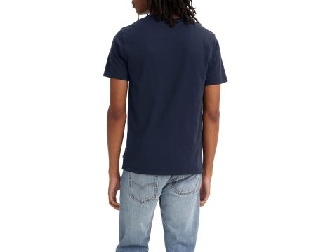 2-pak T-shirt męski rozmiar M biały i granatowy Levi's - 6