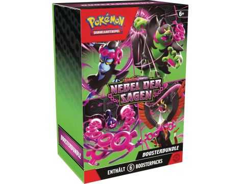 Pokémon KP06.5 Boosterbundle Karmesin & Purpur – Nebel der Sagen - 2