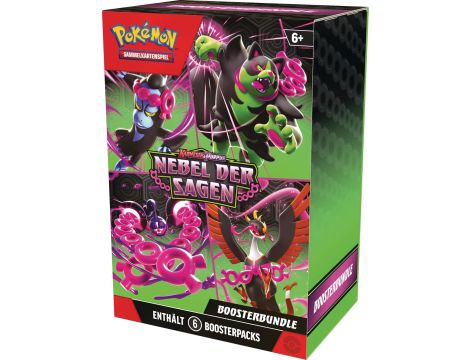 Pokémon KP06.5 Boosterbundle Karmesin & Purpur – Nebel der Sagen - 3