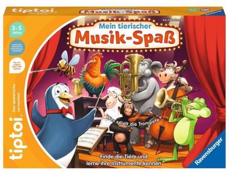 Gra planszowa Mein tierischer Musik-Spaß Ravensburger Verlag GmbH